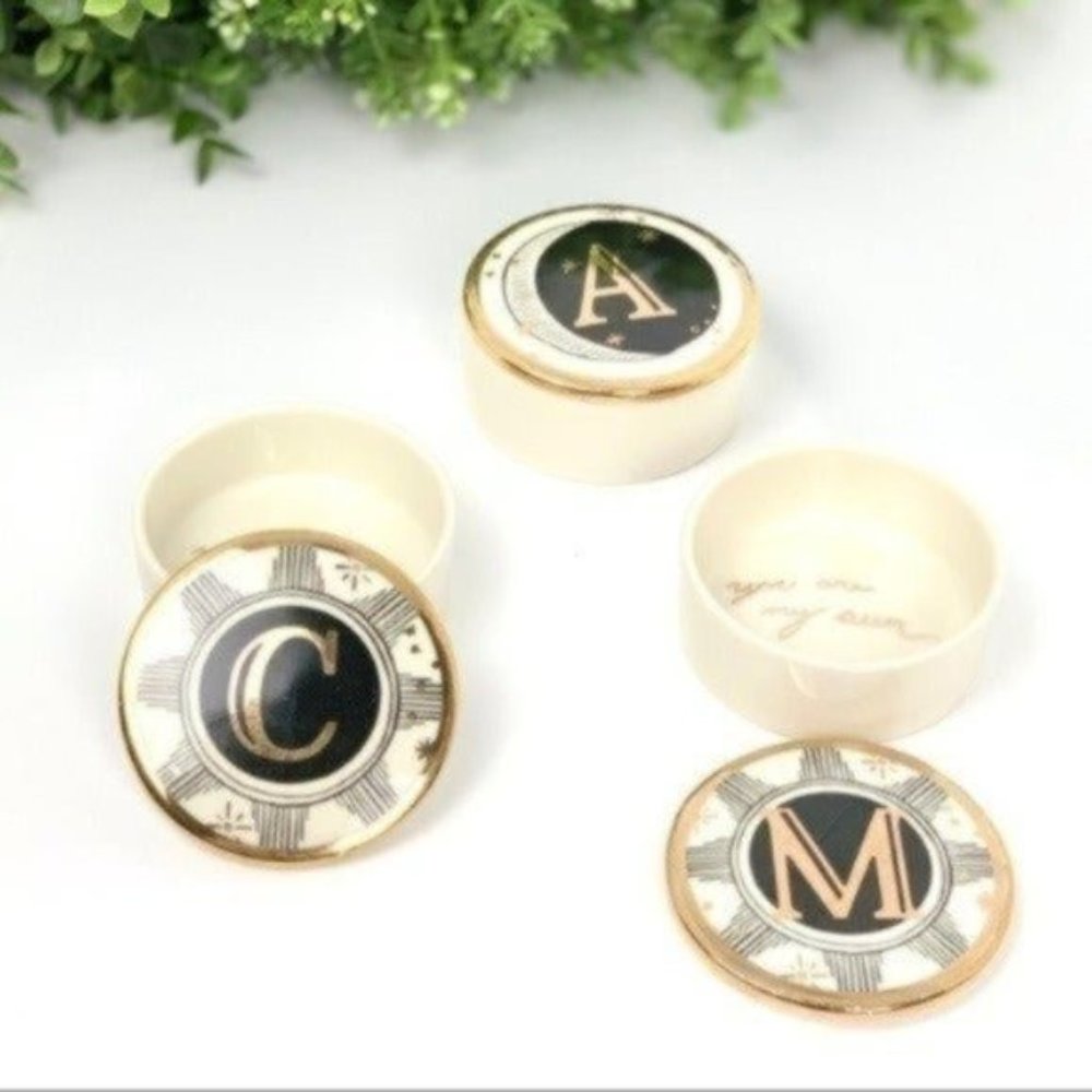 Anthropologie Celestial Trinket Dish - Picture 4 of 12